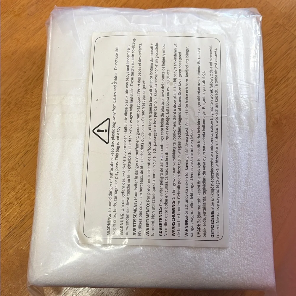 NEW! White Mattress Protector - Terry Top - Waterproof and Breathable- Twin